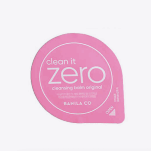 Универсальный очищающий бальзам для снятия макияжа  [Miniature] Banila Co  Capsule Clean It Zero Cleansing Balm #Original_Pink 3g