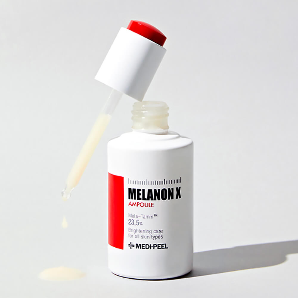 Осветляющая антивозрастная ампула с витаминами и глутатионом Medi-Peel Melanon X Ampoule 50ml — изображение 2