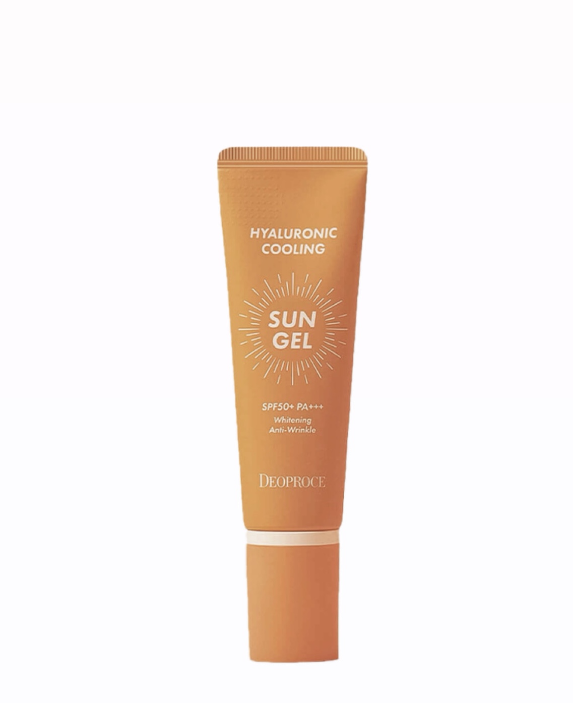 Легкий освежающий солнцезащитный гель с гиалуроновой кислотой Deoproce Hyaluronic Cooling Sun Gel SPF 50 PA+++ 50ml