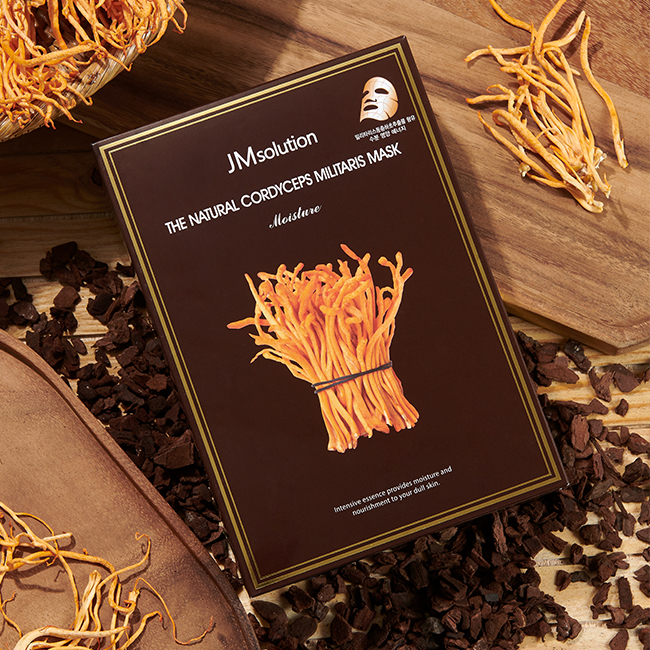 Увлажняющая антиоксидантная маска с кордицепсом JMsolution The Natural Cordyceps Militaris Mask — изображение 2