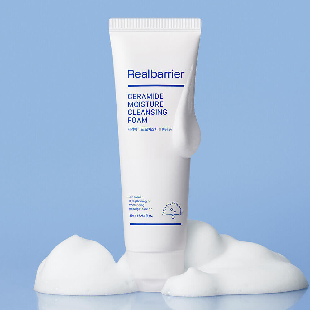 Увлажняющая пенка для умывания с церамидами Real Barrier Ceramide Moisture Cleansing Foam 120 мл — изображение 2