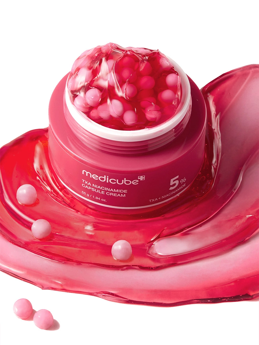 Осветляющий капсульный крем с 5% ниацинамида medicube TXA Niacinamide Capsule Cream 55ml — изображение 2
