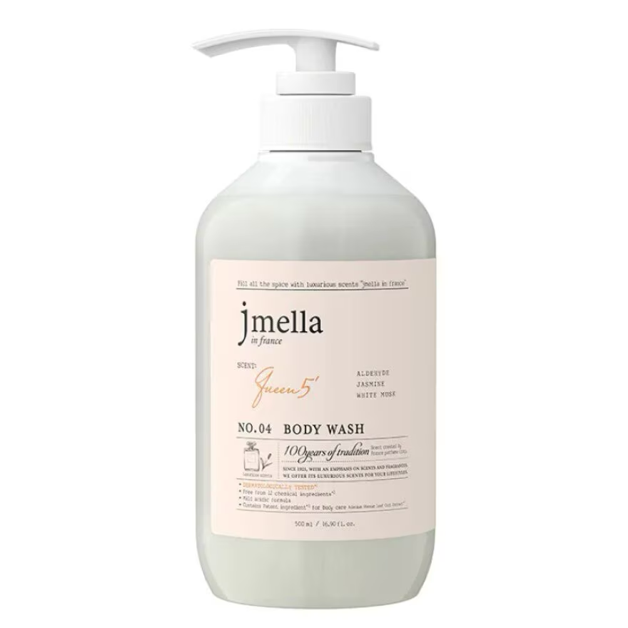 Слабокислотный парфюмированный гель для душа Jmella In France Body Wash №Queen 5 — 500ml