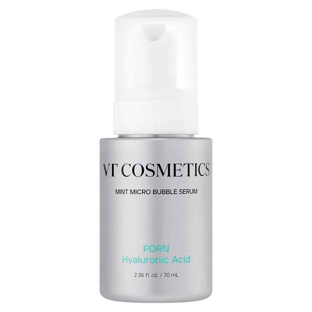 Пузырьковая сыворотка с ПДРН VT Cosmetics PDRN Hyaluronic Mint Micro Bubble Serum 70ml