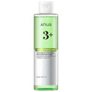 Успокаивающий тонер с 3% азелаиновой кислоты Anua Azelaic 3 Cica Skin Clarifying Toner 250 мл
