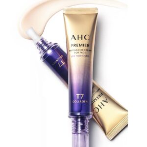Крем для области вокруг глаз и лица AHC Premier Ampoule Eye Cream for Face Line Tightening T7 Collagen 40 мл