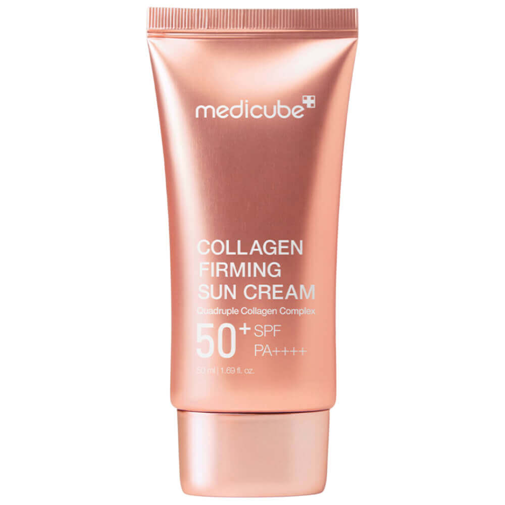 Тонирующий солнцезащитный крем с коллагеном Medicube Collagen Firming Sun Cream  SPF50+ PA++++ 50ml