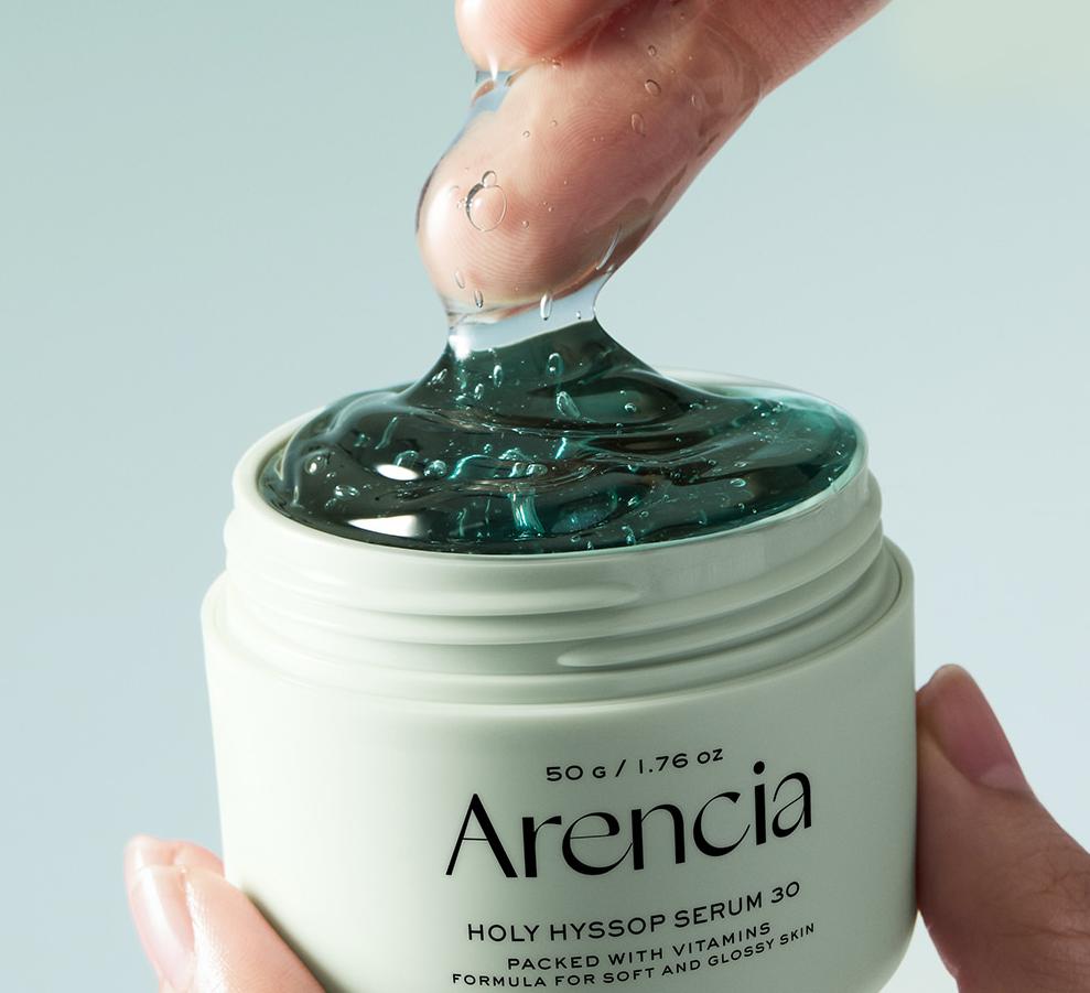 Интенсивная осветляющая сыворотка с экстрактом иссопа Arencia Holy Hyssop Serum 30 (50g) — изображение 3