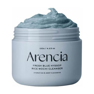 Очищающее средство с глиной и экстрактом иссопа Arencia Fresh Blue Hyssop Rice Mochi Cleanser 120g