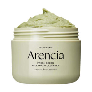 Очищающее средство с зелёным чаем и центеллой Arencia Fresh Green Rice Mochi Cleanser 120g