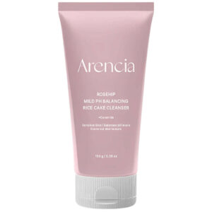 Мягкая пенка для умывания с шиповником Arencia Rosehip Mild pH Balancing Rice Cake Cleanser 150g
