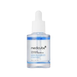 Двухфазная сыворотка с пептидами и ПДРН medicube Hyaluronic Multi Peptide Serum 30ml
