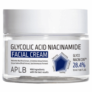 Крем с гликолевой кислотой и ниацинамидом APLB Glycolic Acid Niacinamide Facial Cream 55ml
