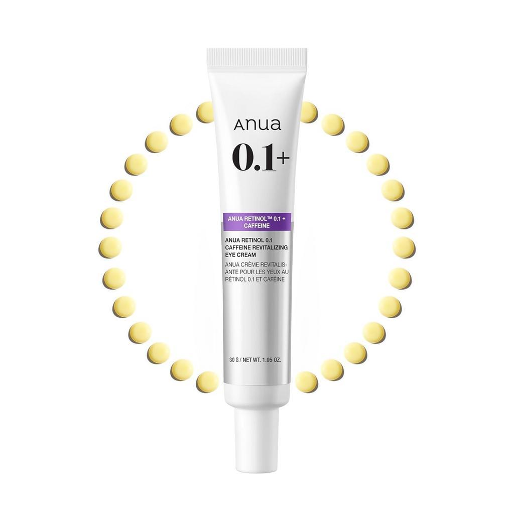 Восстанавливающий крем для глаз с ретинолом и кофеином Anua Retinol 0.1 Caffeine Revitalizing Eye Cream 30g