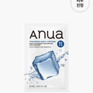 Успокаивающая маска с охлаждающим эффектом Anua 8 Hyaluronic Acid Catechin Cool Slim Mask
