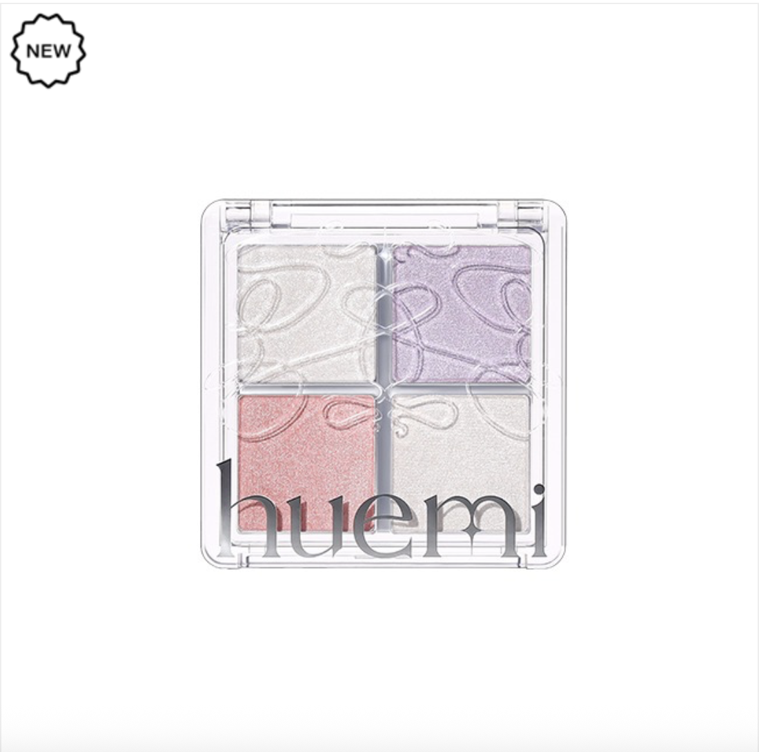 Мультифункциональная палетка-хайлайтер Huemi Multi-Use Glow On Palette #01 Full Glam