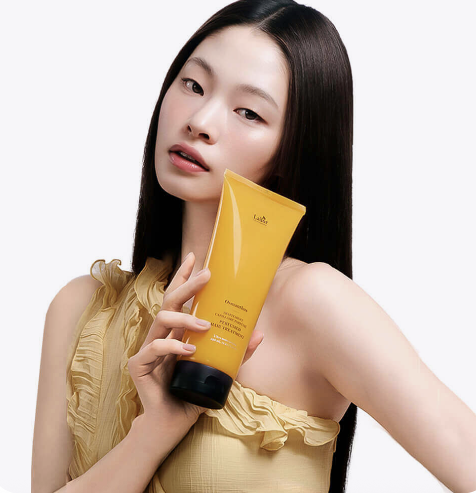 Парфюмированный бальзам для волос с кератином Lador Perfumed Hair Treatment La Pitta 380ml — изображение 5