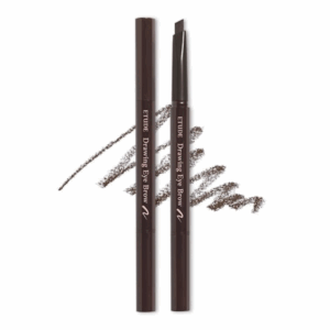 Карандаш для бровей c щеточкой темно-коричневый Etude House 01 Drawing Eye Brow