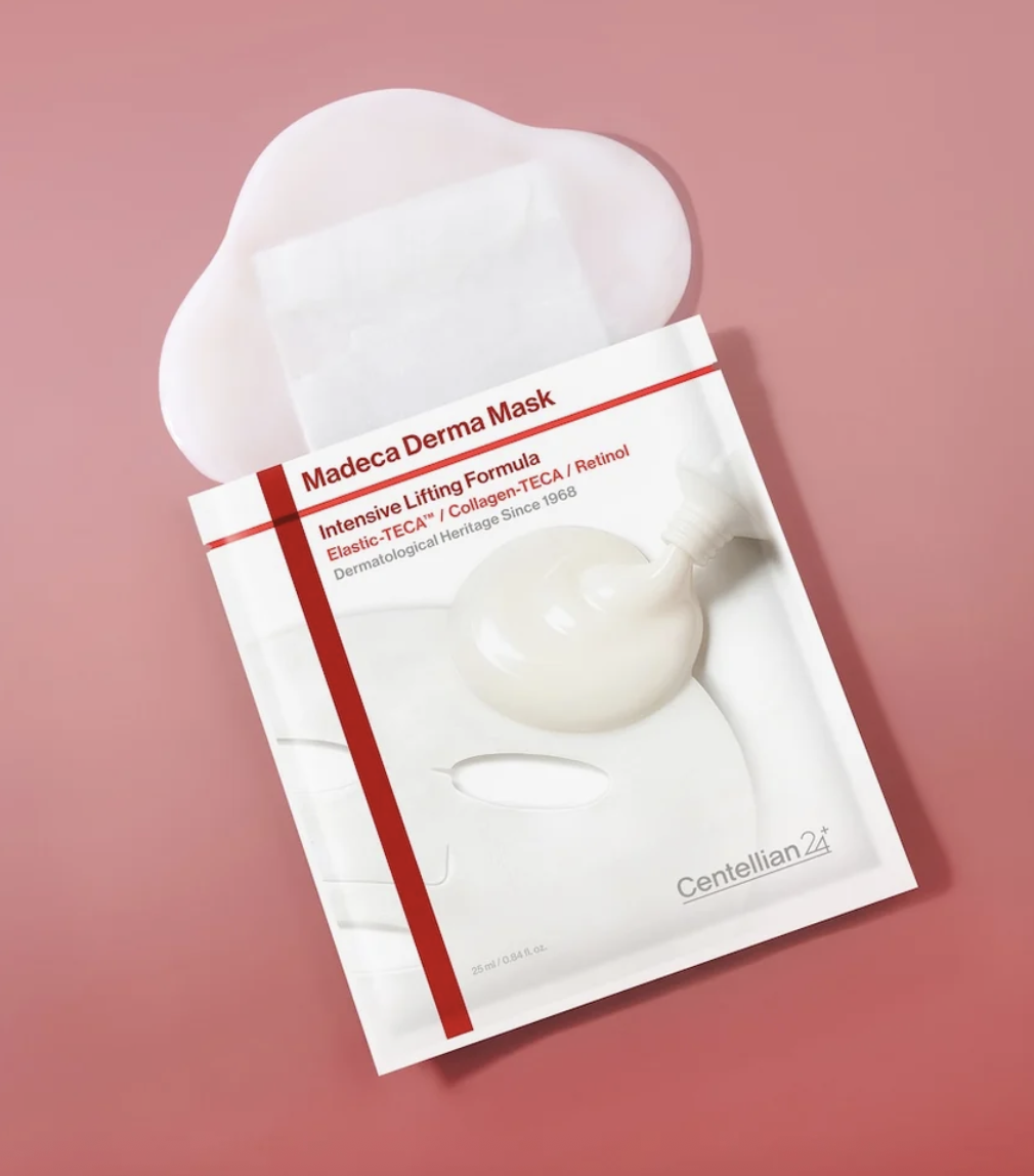 Питательная тканевая маска интенсивного действия Centellian24 Madeca Derma Mask III Intensive Formula — изображение 2