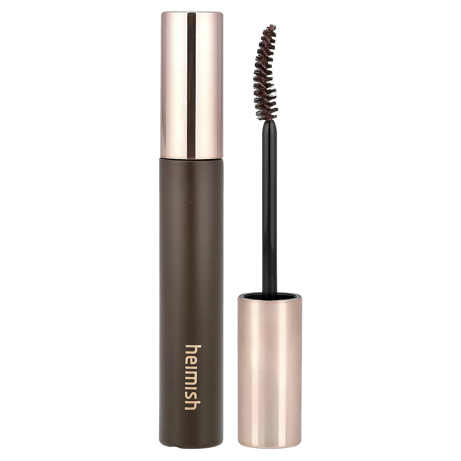 Удлиняющая коричневая тушь с эффектом подкручивания Heimish Dailism Smudge Stop Mascara Curling 02 Brown