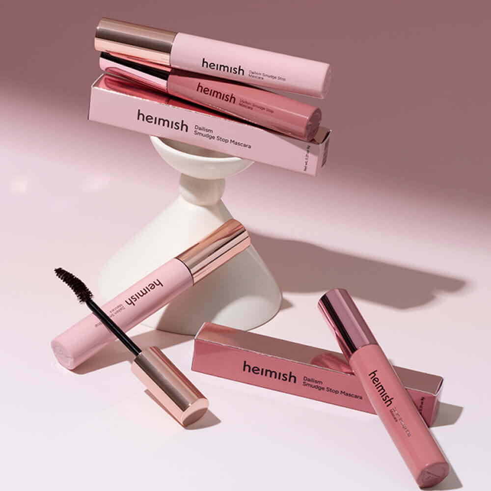 Удлиняющая коричневая тушь с эффектом подкручивания Heimish Dailism Smudge Stop Mascara Curling 02 Brown — изображение 2