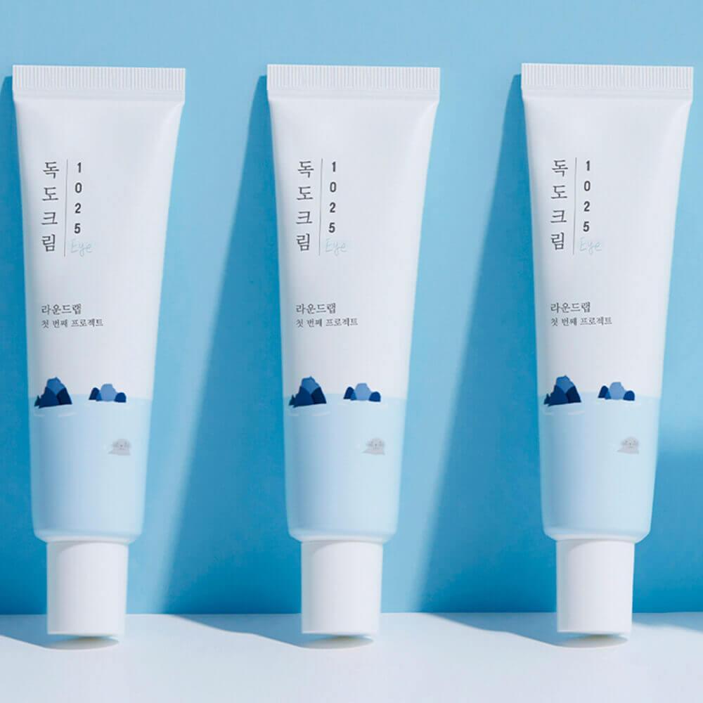 Увлажняющий крем для век с морской водой Round Lab Dokdo Eye Cream 30ml — изображение 2