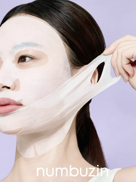 Тканевая 3D-маска для подтяжки лица numbuzin No.9 NAD+ Bio Lifting Full Cover Facial Mask — изображение 4