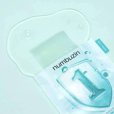 Тканевая маска против воспалений numbuzin No.1 Pantothenic B5 Hyaluronic Active Clear Mask — изображение 2
